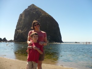 Jeannine and Ben at Cannon Beach