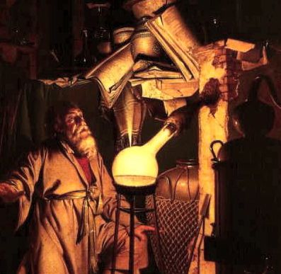 Joseph Wright, The Alchemyst